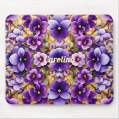 CAROLINA ~ Violets und Gold ~ Mousepad (Vorne)