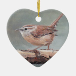 Carolina Wren Bird Kunst, Dichtung und Musik Keramik Ornament