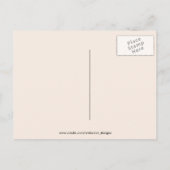 Carolina Wren mit den Blume der Morning Glory Postkarte (Rückseite)