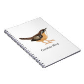 Carolina Wren Notizblock (Rechte Seite)