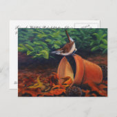 Carolina Wren Postkarte (Vorne/Hinten)