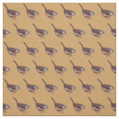 Carolina-Zaunkönig-Vogel-Kunst-Gewebe Stoff (Muster)