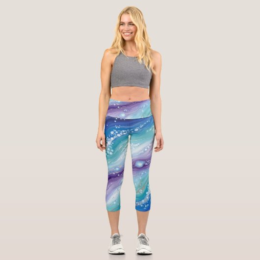CarolinaBlueBubbles Capri Leggings (Vorderseite)