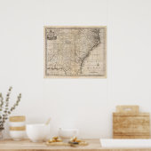 Carolinas und Georgia Poster (Küche)