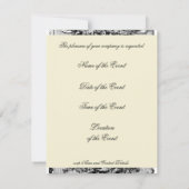 Caroline Einladung (Rückseite)