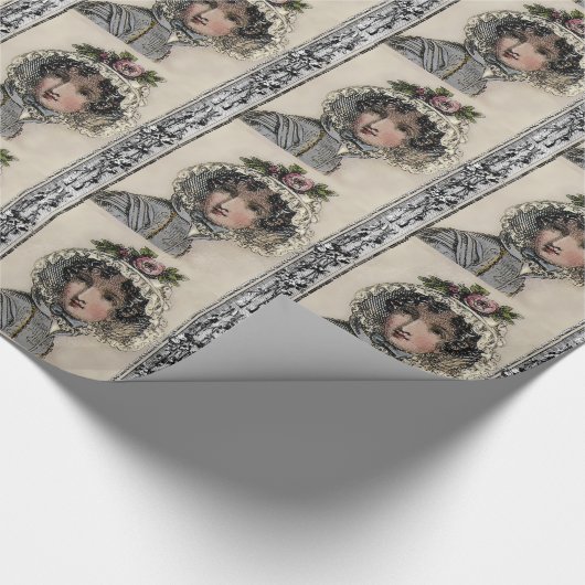 Caroline Geschenkpapier (Ecke)