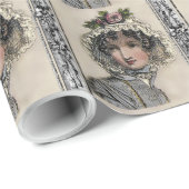 Caroline Geschenkpapier (Rolleneckpunkt)