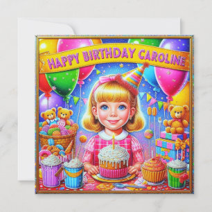 CAROLINE ~ Happy Birthday ~ Geburtstagskind ~