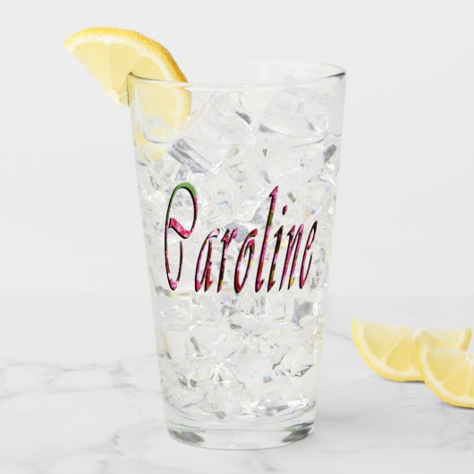 Caroline in meinem Namen, Glas (Vorderseite Ice)