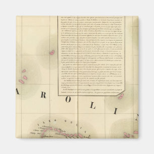 Caroline Islands Ozeanien 9 Magnet