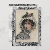 Caroline, Jane Austen inspiriert, Buchliebhaber Postkarte (Vorne/Hinten)