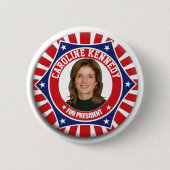 Caroline Kennedy für Präsident 202 Button (Vorderseite)
