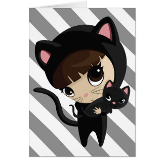 Caroline und Süßigkeit die Katzen