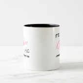 Caroline, was du nicht verstehen würdest zweifarbige tasse (Mittel)