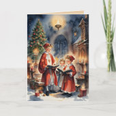 Caroling, Caroling Karte (Vorderseite)