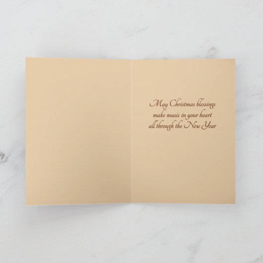 Caroling, Caroling Karte (Innenseite)