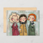 Caroling, Caroling - Postkarte (Vorne/Hinten)