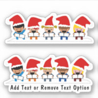Caroling Children Christmas