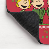 Caroling Christmas Sweater Graphic Mousepad (Ecke)