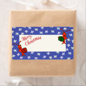 Caroling Crawfish Lilie Gift Labels (Insitu)