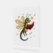 Caroling Dragonfly Acrylschild (Winkel)