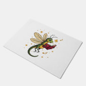 Caroling Dragonfly Fußmatte (Schrägansicht)