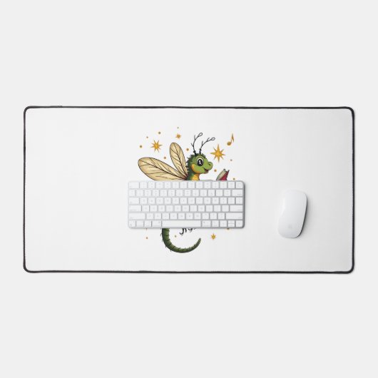 Caroling Dragonfly Schreibtischunterlage (Tastatur & Maus)