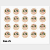 Caroling Kids Gift Tag Stickers (Blatt)