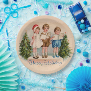 Caroling Kids Holiday Paper Teller