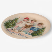 Caroling Kids Holiday Paper Teller (Schrägansicht)