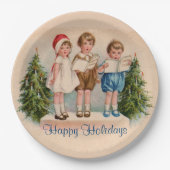 Caroling Kids Holiday Paper Teller (Vorderseite)