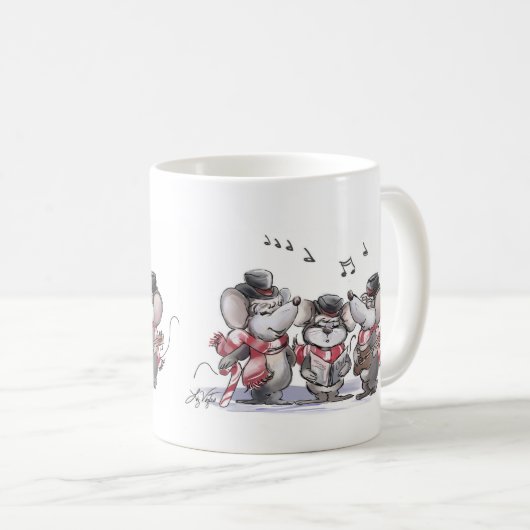 Caroling Mic, Mac & Moe Tasse (VorderseiteRechts)