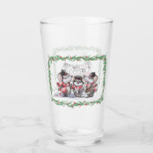Caroling mit Mic, Mac & Moon Glass Cup Glas (Vorderseite)