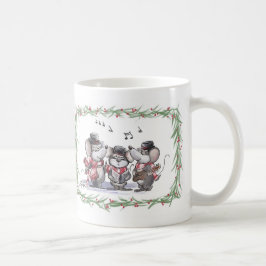 Caroling mit Mic-, Mac- und Moe-Tasse Kaffeetasse