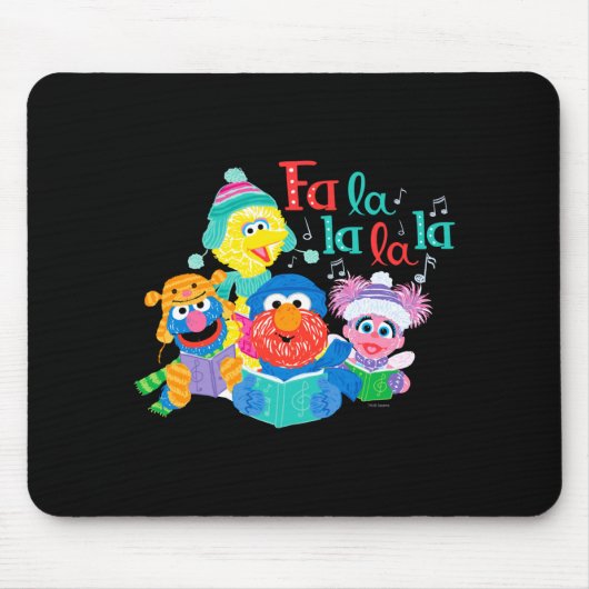 Caroling Sesame Street  Mousepad (Vorne)