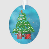 Caroling Snowman Ornament (Vorderseite)