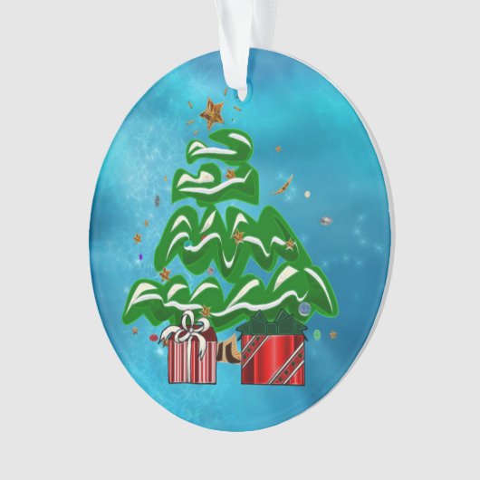 Caroling Snowman Ornament (Vorderseite)