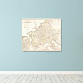 Carolingisches Reich Leinwanddruck (Insitu (Holzboden))