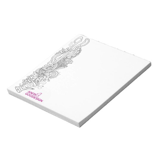 Carol's Doodles Notepad Notizblock (Rotiert)