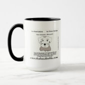 CarolSchnauzer WStores Tasse lebenden Lohnes (Links)