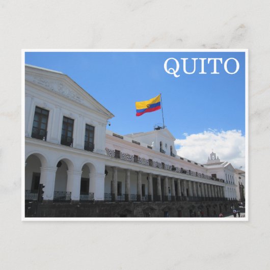 Carondelet Palace Quito Postkarte (Vorderseite)