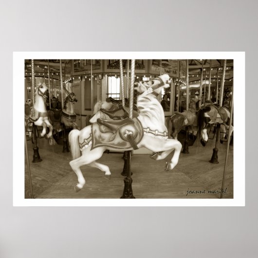 Carousel 41 Poster Print (Vorne)
