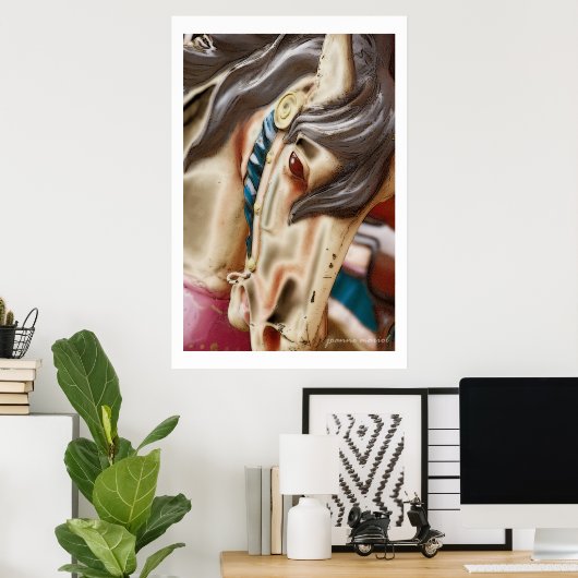 Carousel 53 Poster Print (Heimbüro)