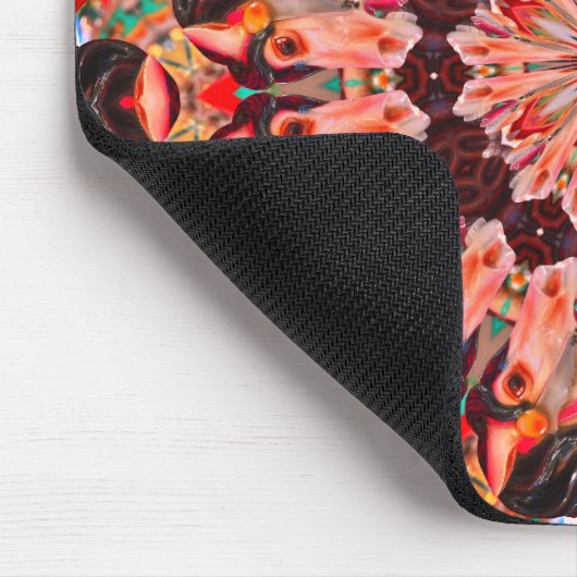 Carousel Abstrakte Kunst Mousepad (Ecke)