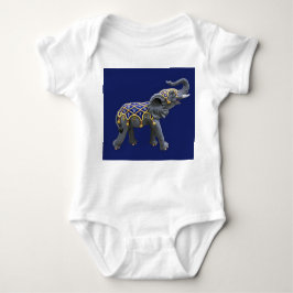 Carousel Animal Elephant Foto Baby Shirt