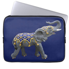 Carousel Animal Elephant Foto Laptop Sleeve
