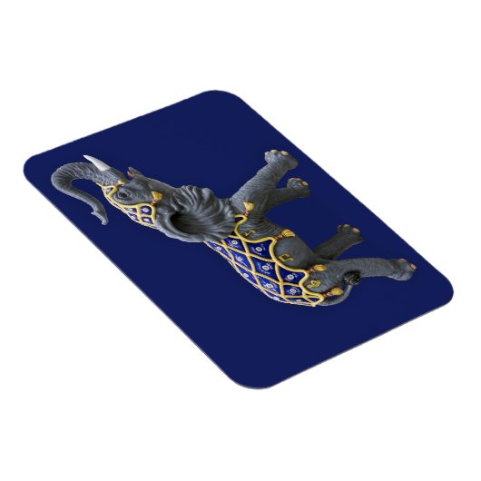 Carousel Animal Elephant Foto Magnet (Rechte Seite)