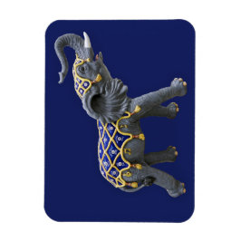 Carousel Animal Elephant Foto Magnet