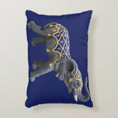 Carousel Animal Elephant Foto Pillow Dekokissen (Vorderseite(Vertikal))