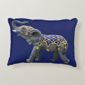 Carousel Animal Elephant Foto Pillow Dekokissen (Rückseite)